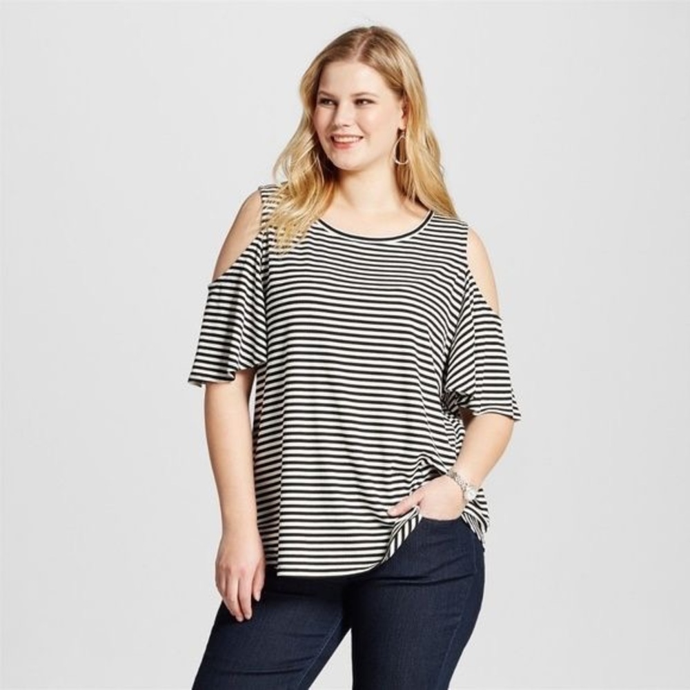 Ava & ViV striped top
